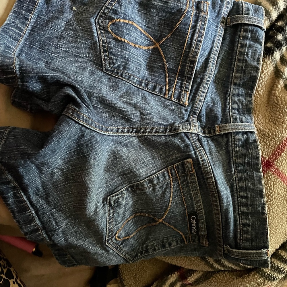 Jean shorts size 6 Calvin Klein